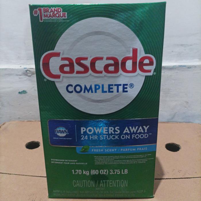 cascade dishwasher detergent 3.75LB (1.7kg)