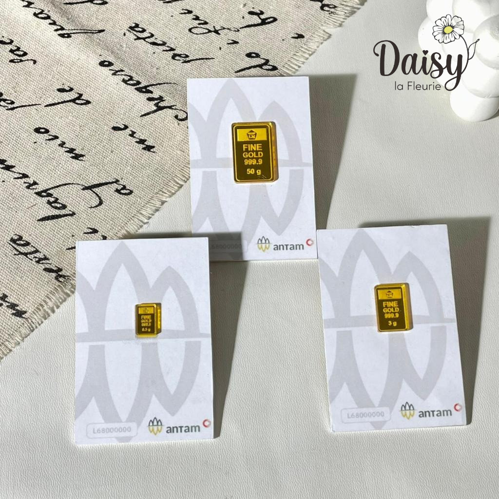 CARD REPLIKA LOGAM MULIA AKRILIK GOLD ANTAM BM52