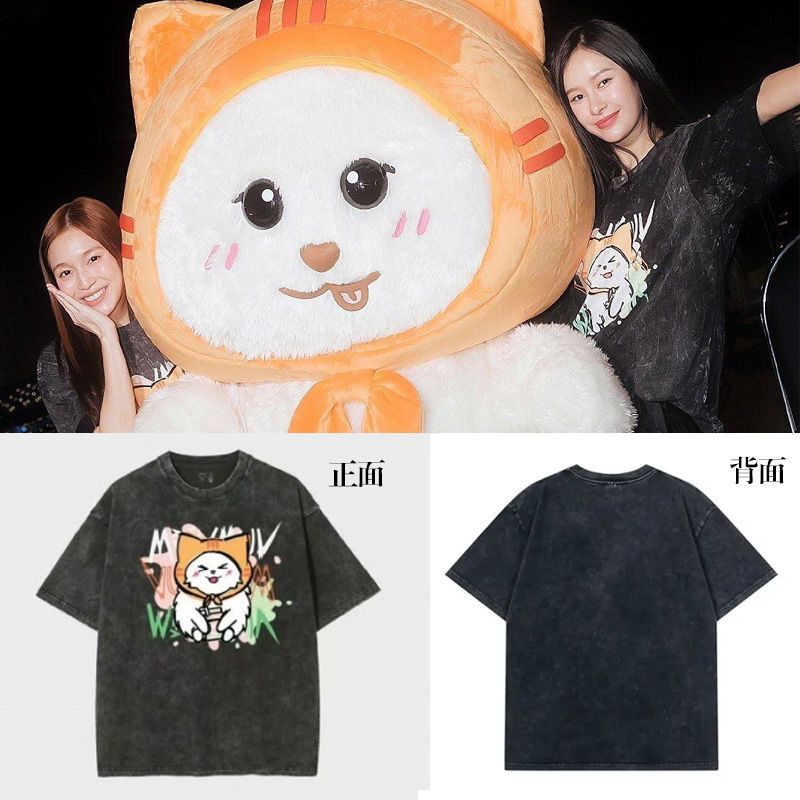 Kaos Oversized 100% Katun Murni Sablon Tidak Luntur Ready Stock Kirim Hari Ini COD milklove kaos kat