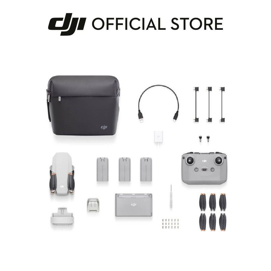 DRONE DJI Mini 2 Fly More Combo Kamera Drone 4KM