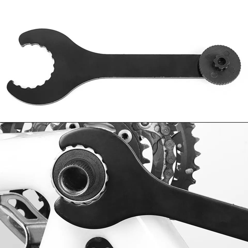 Foto Tool Kunci buka bottom bracket BB Buat Crank Hollowtech centrelock diskbrake sepeda