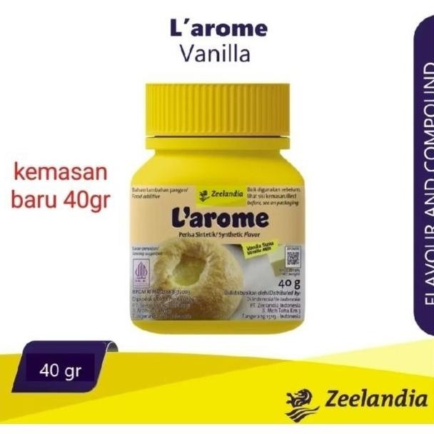 May- LArome - Larome Vanilla Susu 40Gram