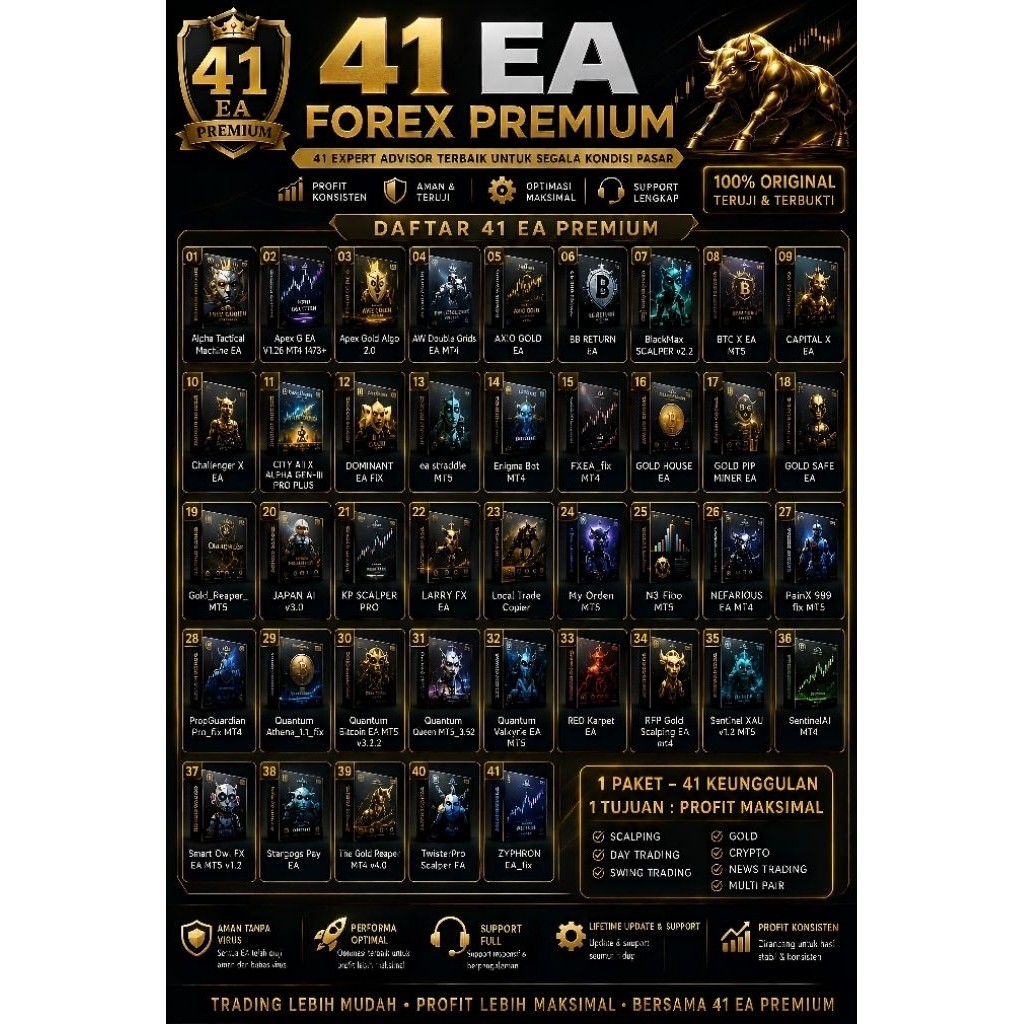 EA mt4 mt5 ea 41 EA Forex Premium All In One