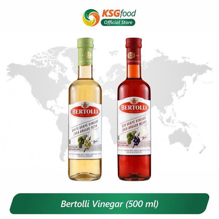 BERTOLLI WHITE/RED WINE VINEGAR 500ML - WHITE WINE