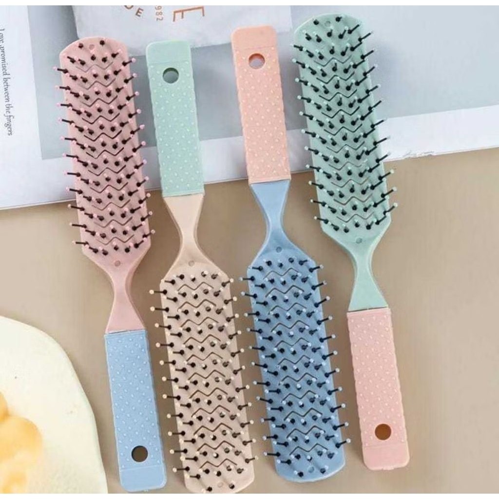 SISIR RAMBUT ANTI KUSUT/SISIR BLOW SEGI/HAIR BRUSH sakura