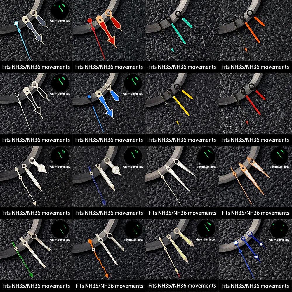 NH35 Pointer Watch Accessories Watch Needle NH36 Hand Luminous Hand Suitable For NH35/NH36/NH38/NH70