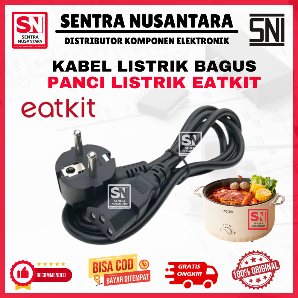 KABEL LISTRIK  EATKIT HIGH QUALITY ANTI KORSLET | COK KABEL PANCI PORTABLE EATKIT | PANCI LISTRIK EA