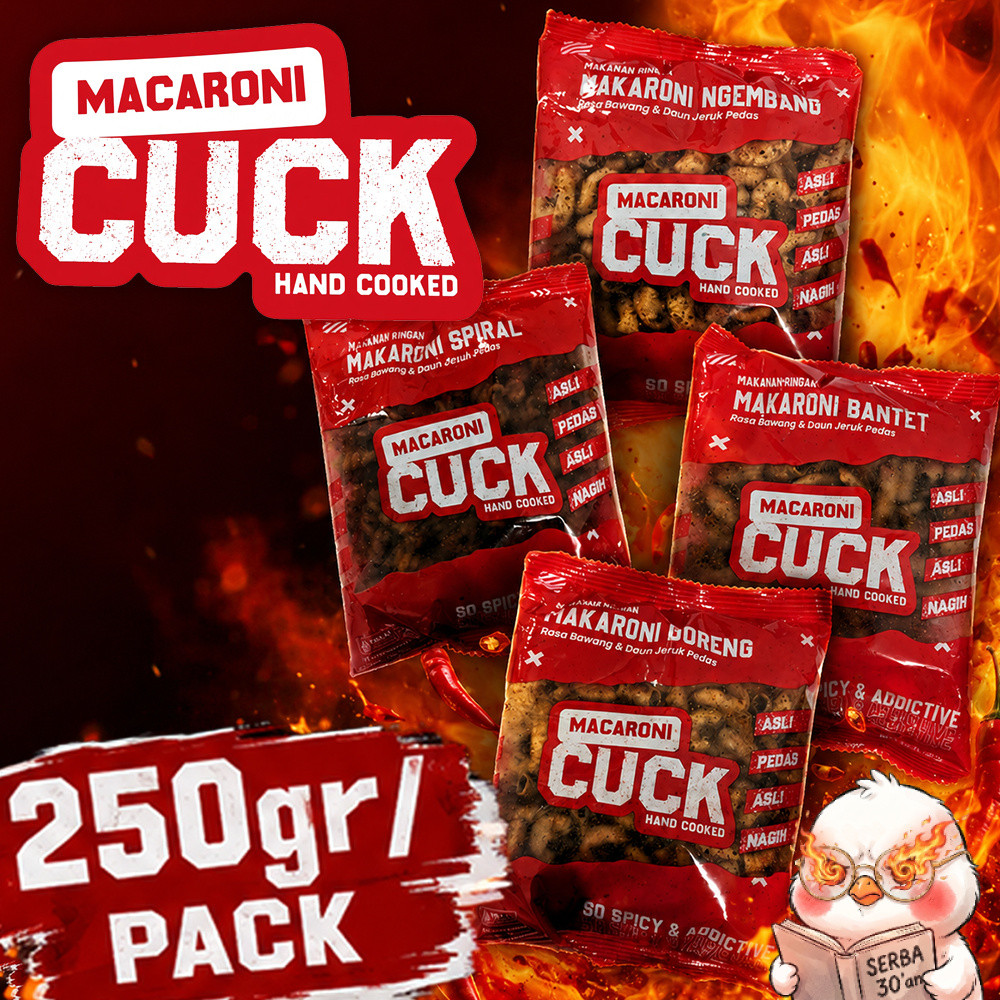 Makaroni Cuck 80gr All Varian Gashken Piyok~