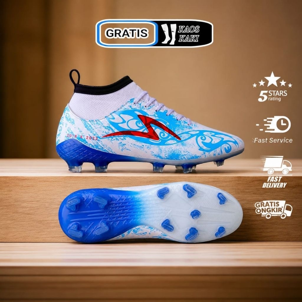 HURMSHOP  Psstore01 - Sepatu Bola Boots Etnik Tirta Series Anak & Dewasa