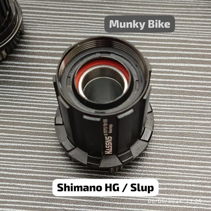 Freehub Body Hassns Pro Shimano HG Slup Microspline MS Sram XD rumah sprocket 12 speed 12S - Shimano