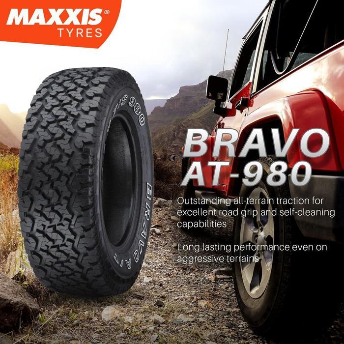 Maxxis Bravo 980 AT LT 285/75R16 Ban Mobil Offroad 285 / 75 R16