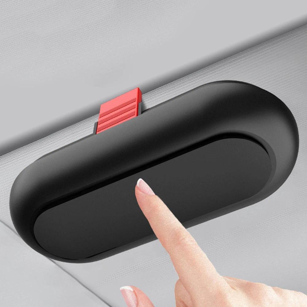 Car Glasses Holder Box Sunglasses Storage Case Visor Clip Card Organizer Auto Accessories For Jeep K