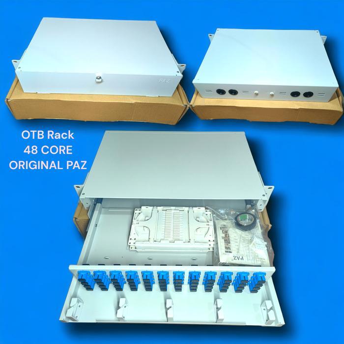 otb 48 core paz lengkap adapter pigtail / odf 48 core paz - 48C LKP ADAPTER