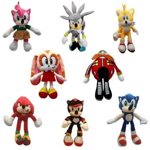 18-40cm Sonic Plush Cartoon Animal Sonic Plush Doll Toys Peluche Sonic Soft Stuffed Sonic Dolls for 