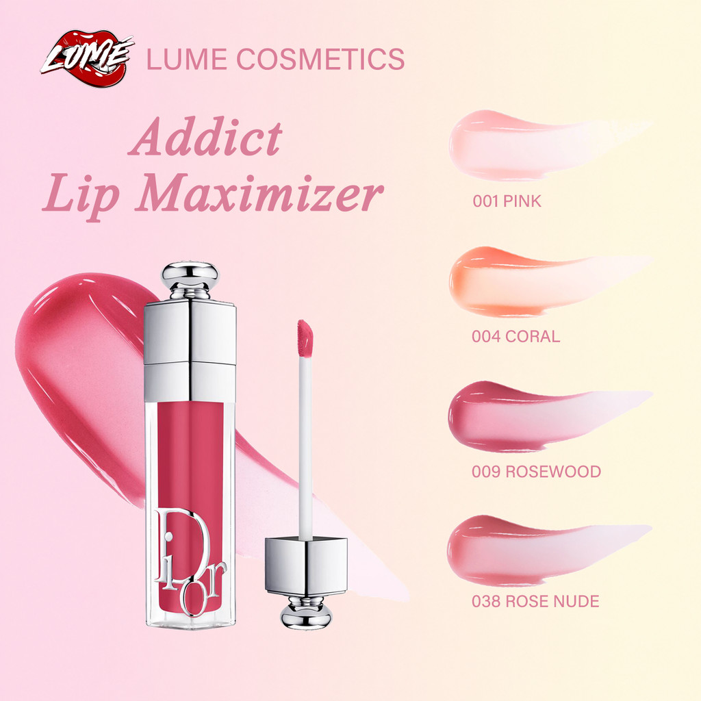 DIOR Addict Lip Maximizer Plumping Gloss Full Size 6ml /Lip Tattoo Mini Travel Size 2ml
