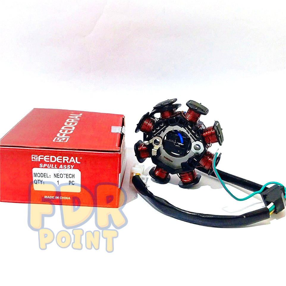 HQ FEDERAL SPULL ASSY + PULSER GL PRO NEOTECH (KEH) SPUL SPOOL KOMPLIT