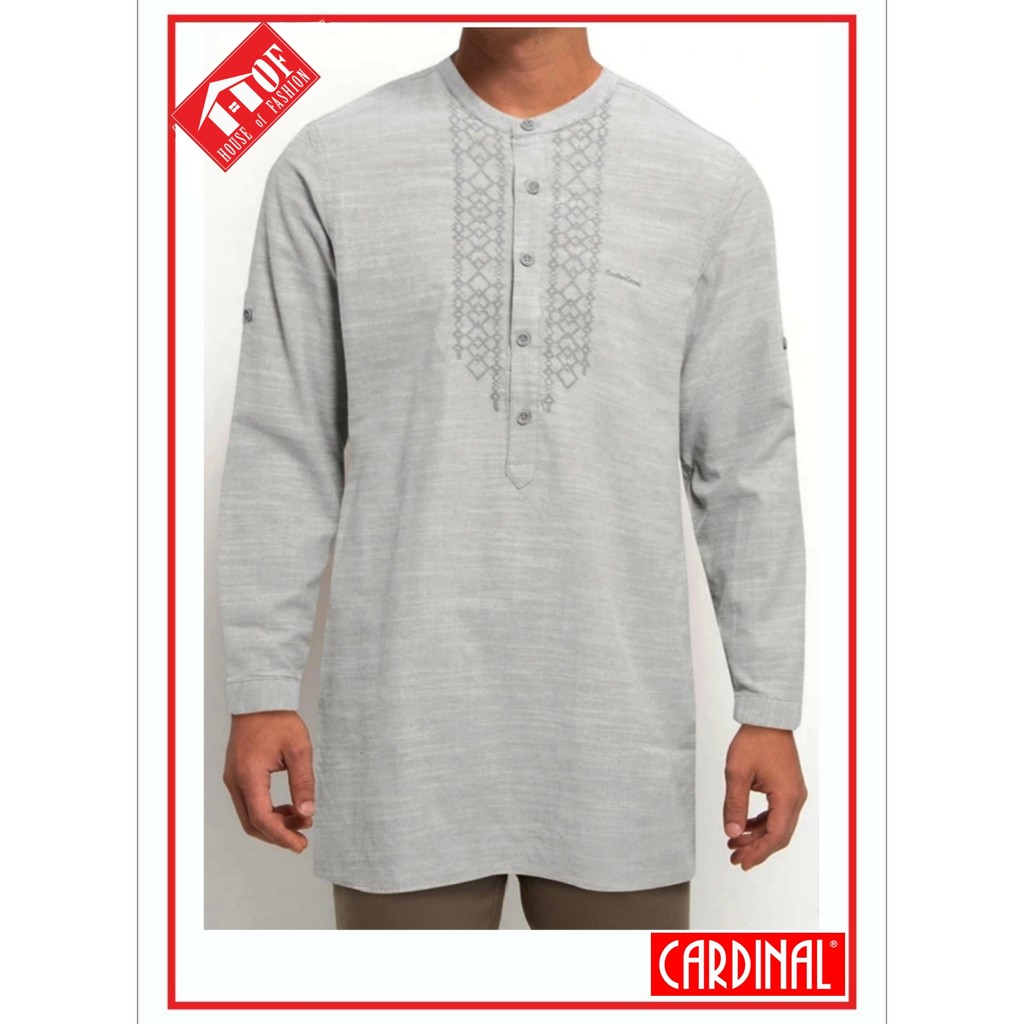 Promo Kemeja Koko CARDINAL Koko Kurta Pakistan Lengan Panjang Terbaru Reguler Fit C0647.J04 (Terbata