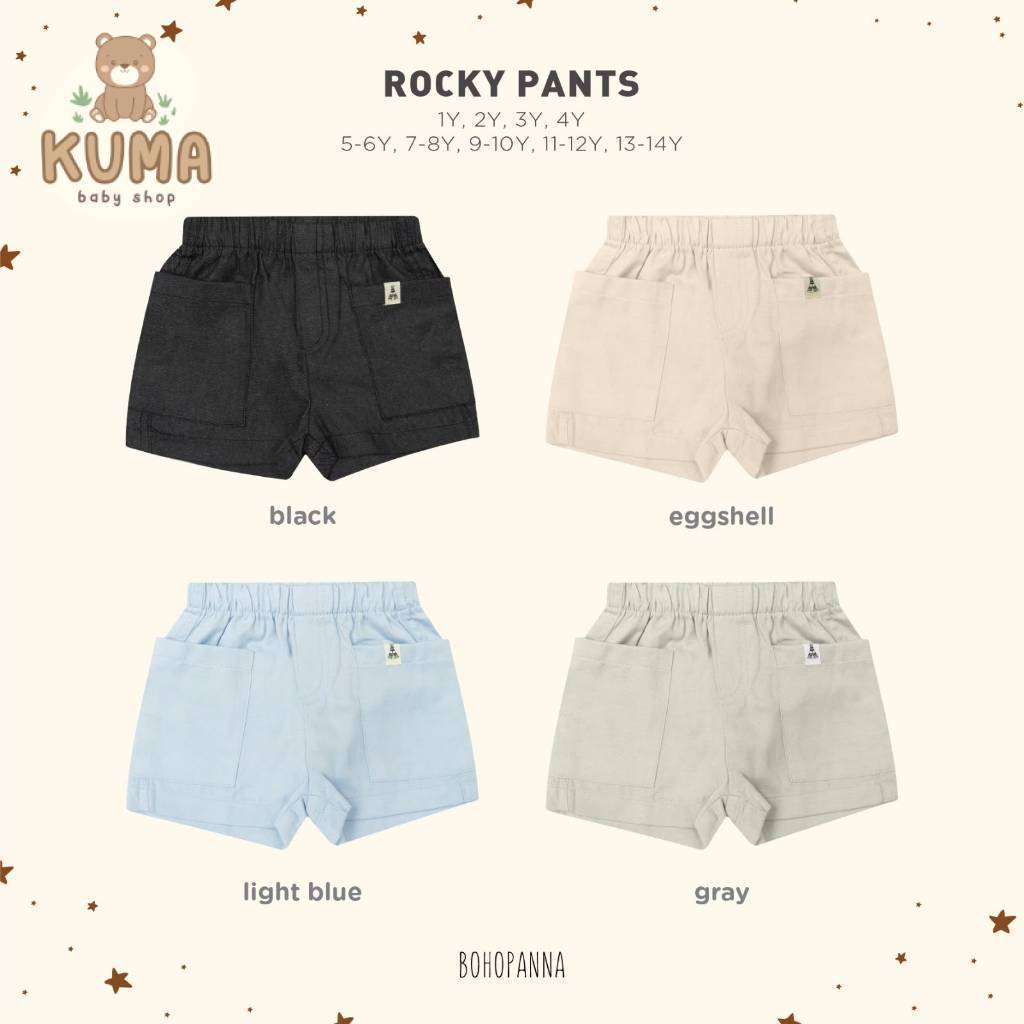 BOHOPANNA - ROCKY PANT - CELANA ANAK