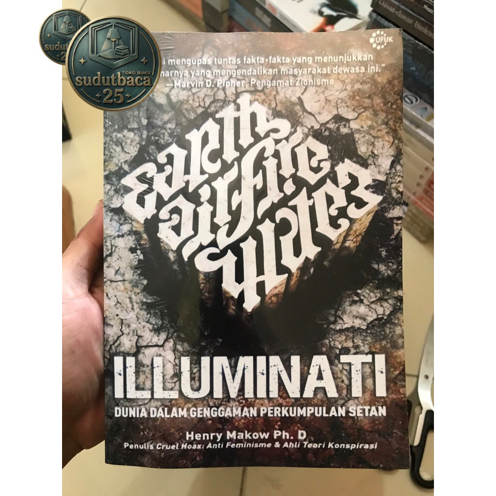 Cetak buku Illuminati (dunia dalam genggaman setan)