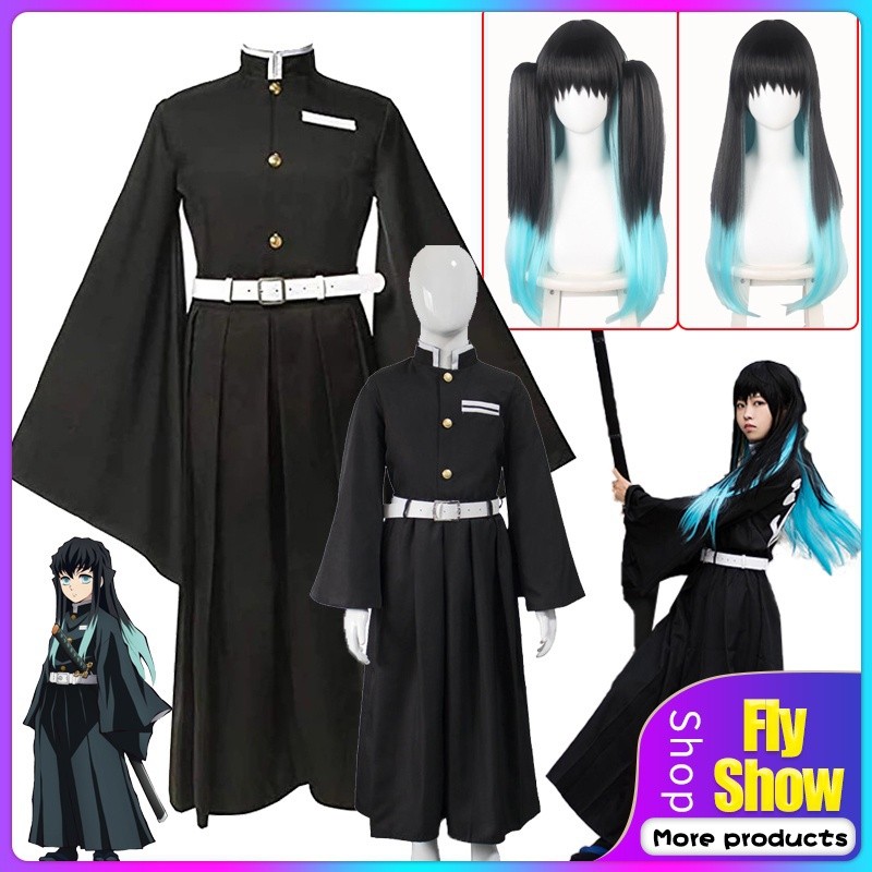 Ghost Killing Blade Cos Ghost Killing Team Kit Kostum Cosplay Hachizuki Shizuno Ichiro