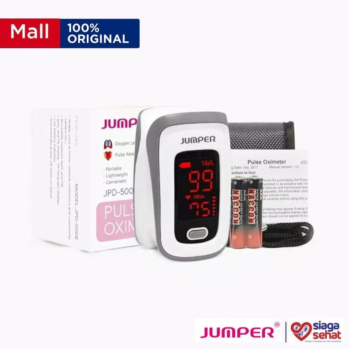 Jumper Oximeter 500E - Alat Cek Saturasi Oksigen - Oximeter Jumper 500E
