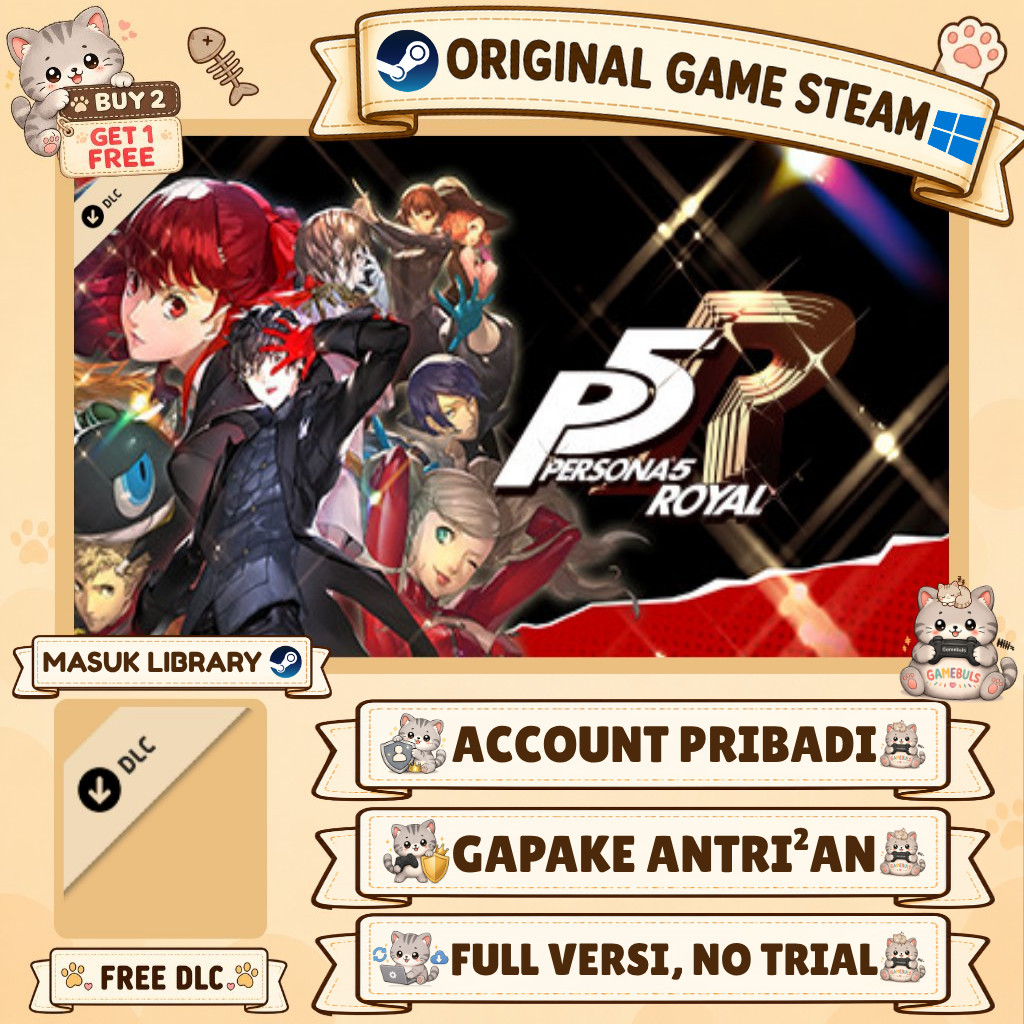 Persona 5 Royal Game Steam - Games PC Laptop Windows