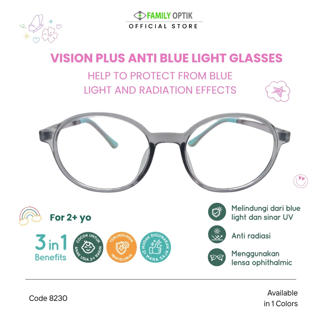 Family Optik - Kacamata Anak Minikids 8230