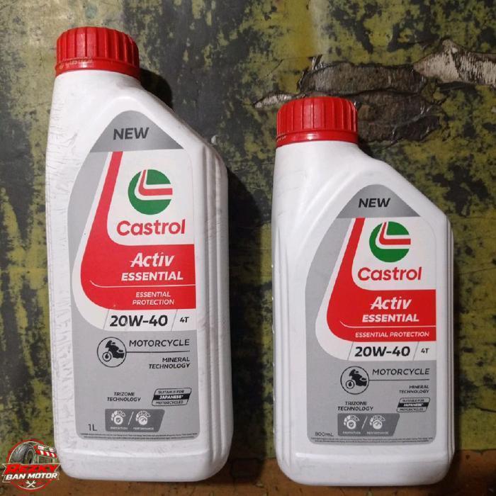OLI CASTROL ESSENSIAL 20W-40 0,8 L