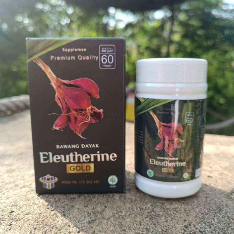 Kapsul Bawang Dayak Eleutherine Gold 60 Kapsul / Tiwai Bawang Dayak