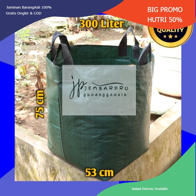 Planter Bag 300 Liter HIJAU