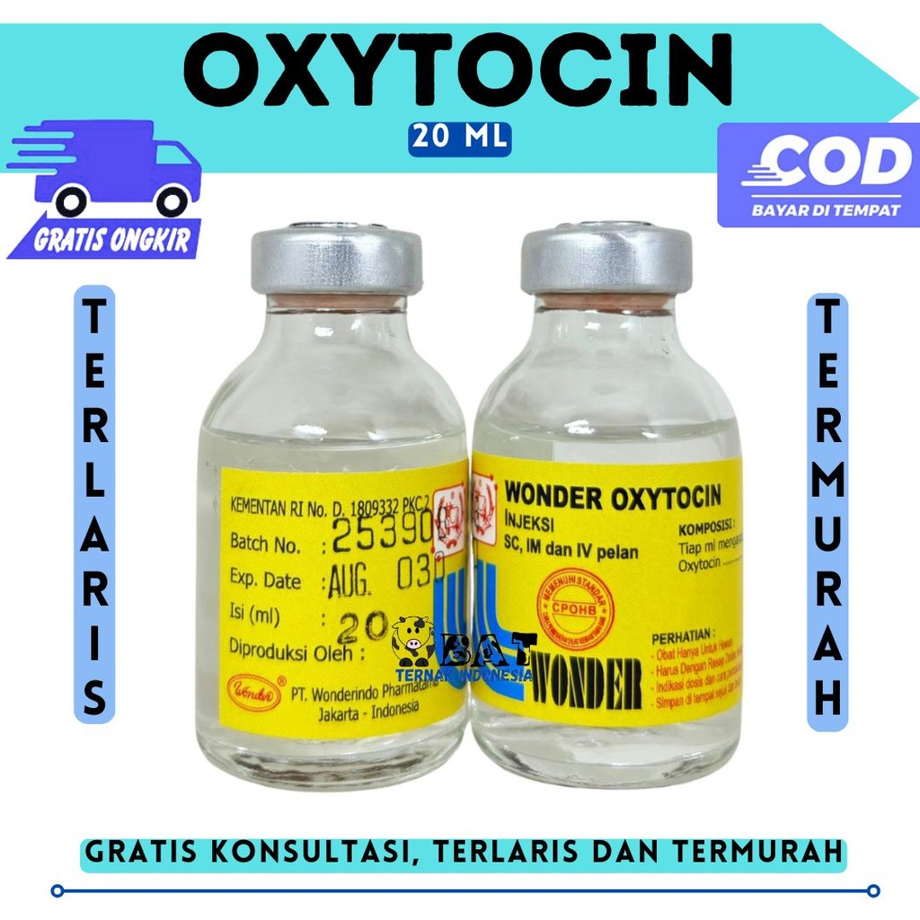 WONDER OXYTOCIN 20 ML – Untuk Kesehatan Hewan