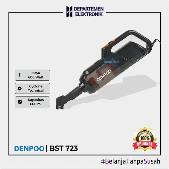 DENPOO BST 723 HANDHELD VACUUM CLEANER | GARANSI RESMI | PREMIUM