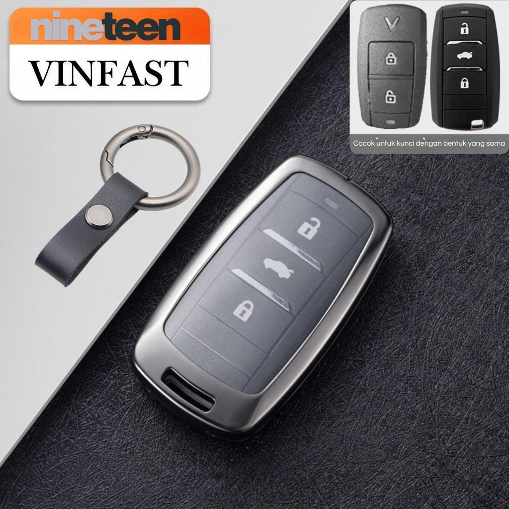 Cover Casing Kunci Remote Keyless Mobil Vinfast VF3 dan VF5