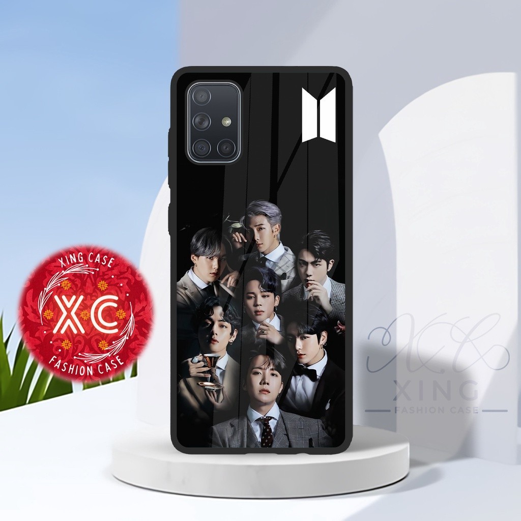 |KP01| XING CASE HP SAMSUNG A71 A51 A31 M51 GLOSSY KILAU EFEK KACA | REQUEST CASE HP CUSTOM SOFTCASE