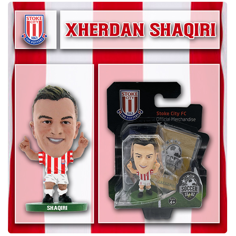 Official Stoke City F.C. Footballer’ 5cm Figures Classic Kit SoccerStarz model Gift