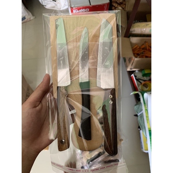 Paket Peralatan Dapur Kayu 3in1 – Set Alat Masak Praktis & Stylish, Hemat & Lengkap