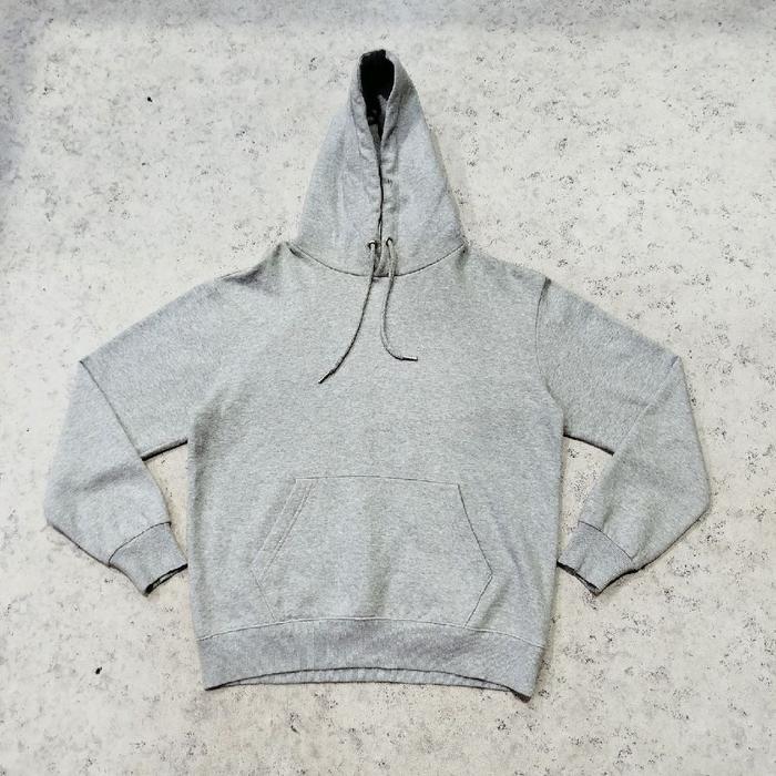 pullover hoodie basic SPAO abu abu polos jemper jaket casual murah bagus