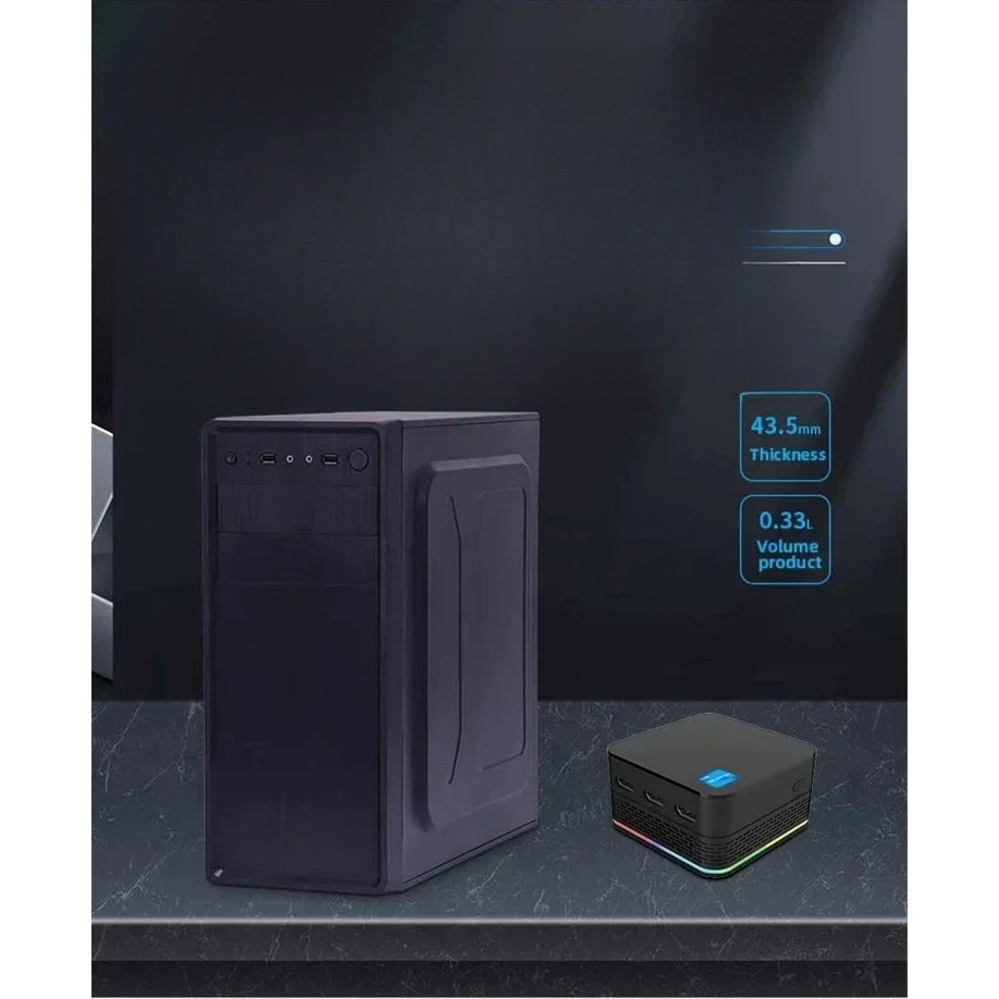 SZBOX T9 pro mini pc Intel Jasper Lake N5105 LPDDR4X 12GB 512GB SSD M.2 2242 NGFF/NVMe Max 2TB WIFI5