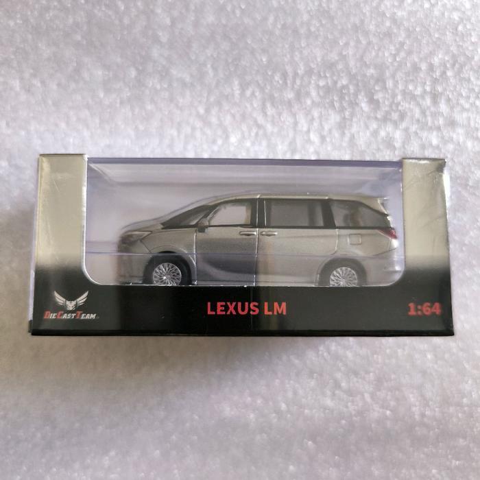 DIECAST TEAM DCT 1/64 LEXUS LM 500h 2023 GREY BEST
