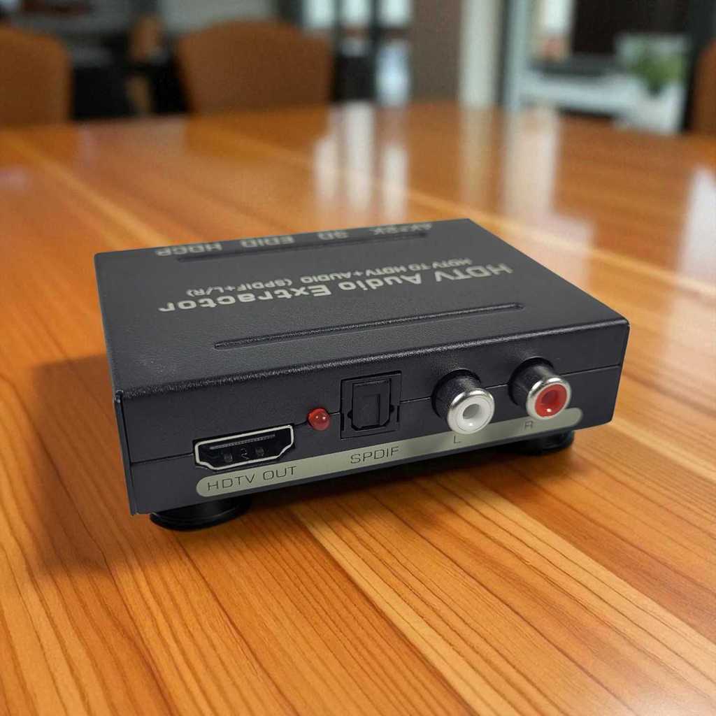 Audio Splitter 3 in 1 HDMI to HDMI Optical SPDIF RCA Converter