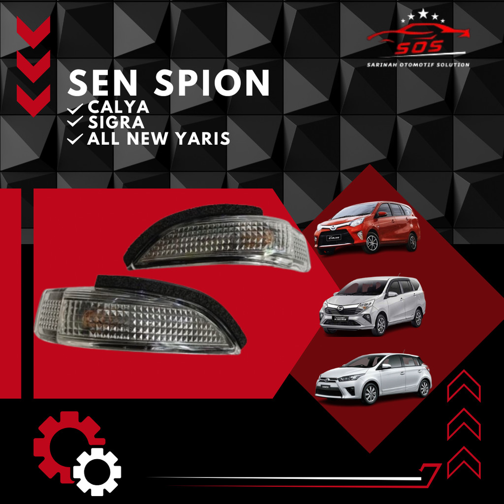 Lampu Sen Spion Calya Sigra Yaris Altis Camry 2013 2014 2015 2016