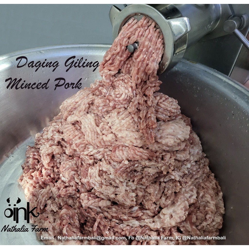 Daging Giling Babi Organik / Minced Pork 500gr - Daging Babi Organik