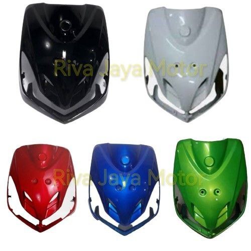 Panel Tameng Depan Mio Sporty Smile 2008 - 2012 Hitam Putih Biru Hijau Merah Maroon