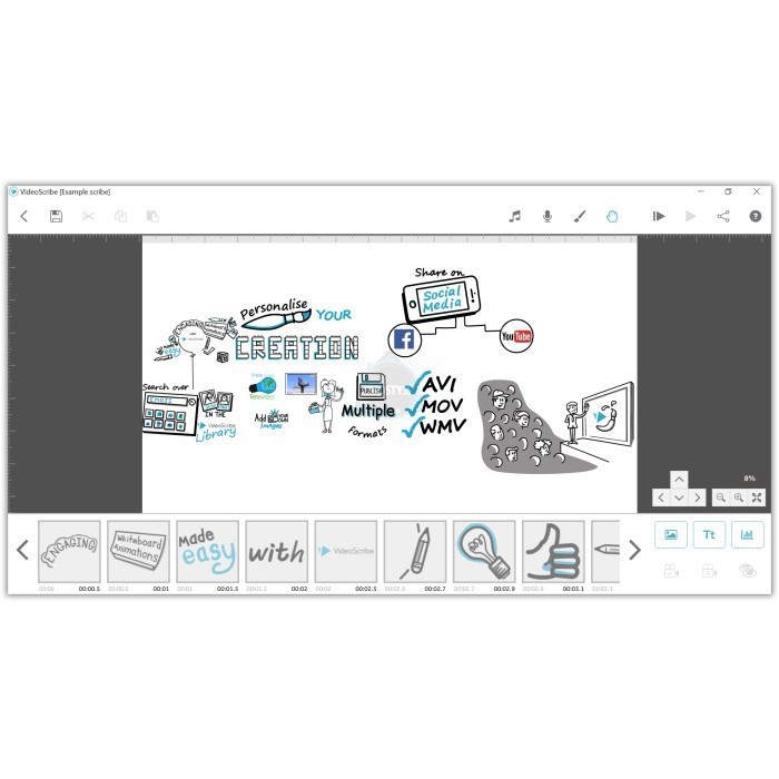 Videoscribe Pro Versi Terbaru 3.7.310 Komplit