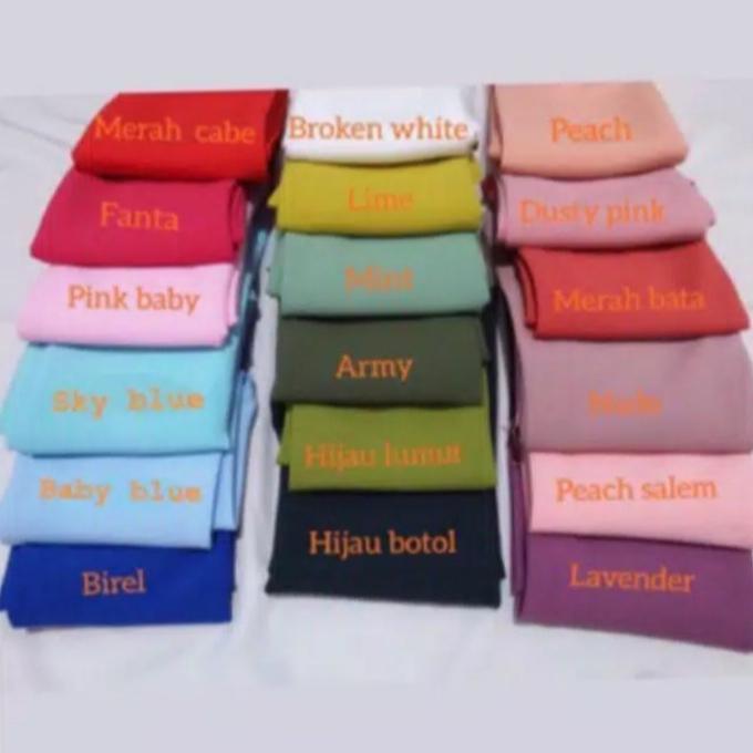 Jilbab Segitiga Instan JUMBO Diamond