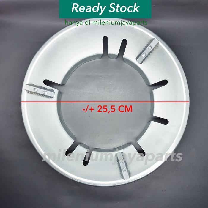 Cover / Penutup Angin Tatakan Kompor Gas Rinnai Kaki 4 / 6 / Anti Slip