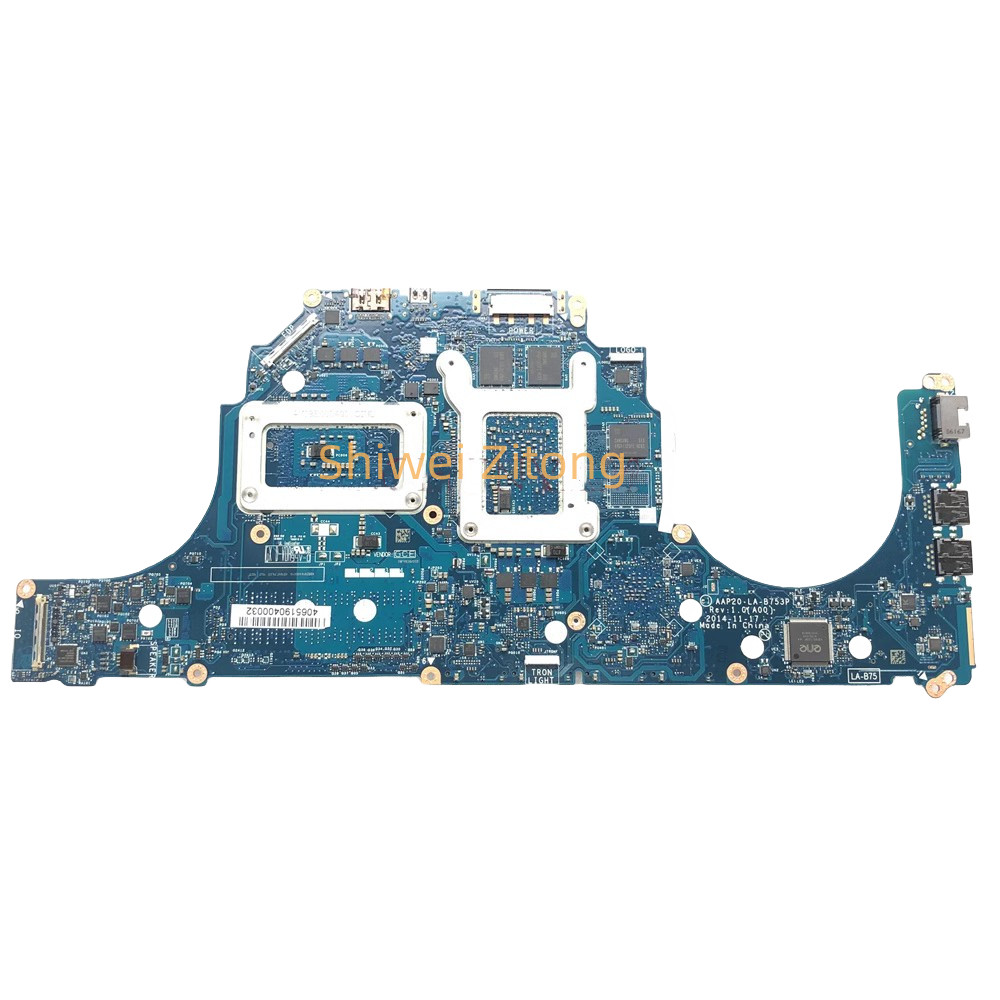 For DELL Alienware 15 R1 17 R2 Laptop Motherboard AAP20 LA-B753P With i5 i7-4720HQ CPU GTX970M/980M 