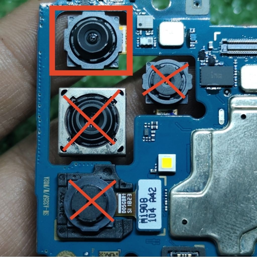 Kamera Belakang Ultrawide - Samsung A32 A325F - Ori Copotan