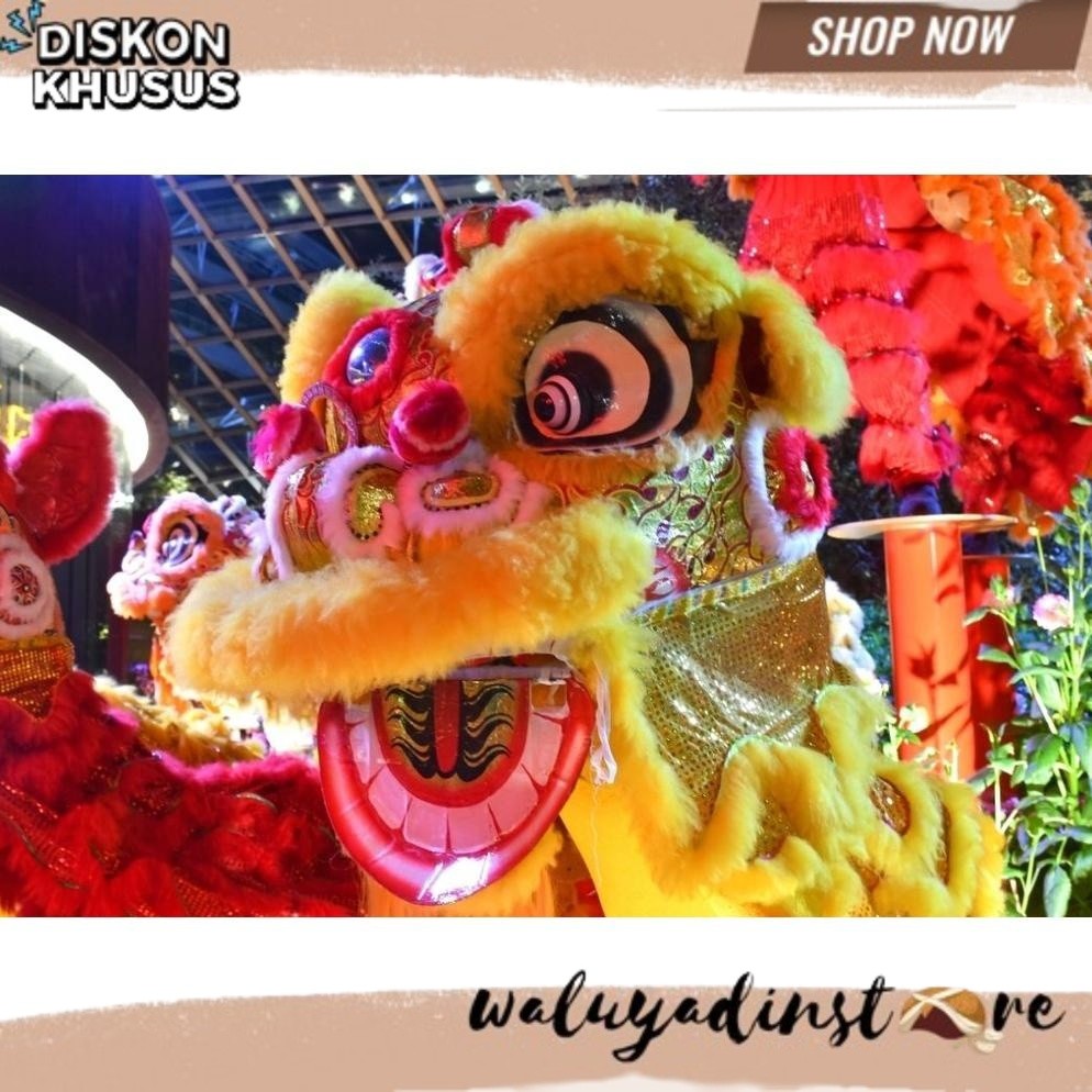 NEW ARRIVALS TREND Bayar Ditempat BARONGSAI FULL LED MATA SUPER BESAR MAINAN ANAK-ANAK ATAPUN ORANG 