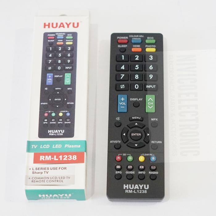 Remot tv SHARP LCD LED PLASMA HUAYU RML1238